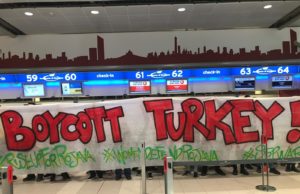 Blitz al Marconi contro Turkish Airlines e la guerra di Erdogan