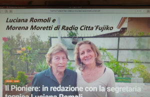 Il Pioniere: in redazione con la segretaria tecnica Luciana Romoli Luciana Romoli