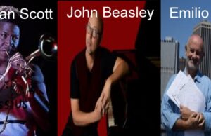 Christian Scott, John Beasley e Emilio Solla a Salt Peanuts Christian Scott, John Beasley e Emilio Solla
