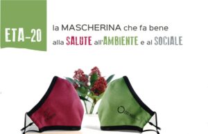 Eta 20, la mascherina ecologica e sostenibile Mascherina