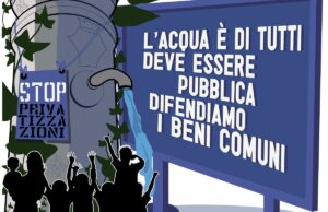 Il Recovery Plan di Draghi vuole privatizzare l’acqua a 10 anni dal referendum Acqua
