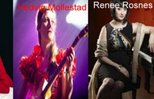 Quattro musiciste a Salt Peanuts: Renee Rosnes, Lakecia Benjamin, Hedvig Mollestad e Jihye Lee Renee Rosnes, Lakecia Benjamin, Hedvig Mollestad e Jihye Lee