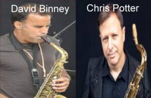 Due sax a confronto a Salt Peanuts: Chris Potter e David Binney Chris Potter e David Binney