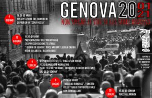 Genova 2001, le iniziative bolognesi a vent’anni dal G8 Genova2001