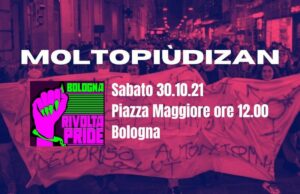 Rivolta Pride ancora in piazza per avere #MoltoPiùdiZan Rivolta Pride