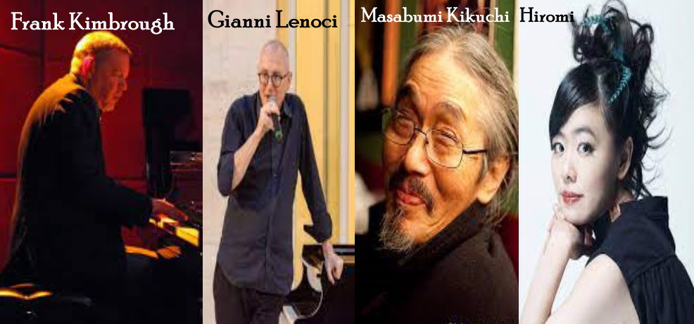 Masabumi Kikuchi, Gianni Lenoci, Frank Kimbrough e Hiromi Uehara Masabumi Kikuchi, Gianni Lenoci, Frank Kimbrough e Hiromi Uehara
