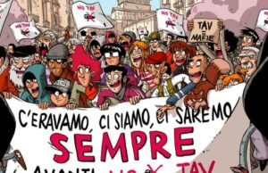 La marcia popolare No Tav e l’abbraccio ad Emilio No Tav