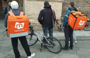 I riders denunciano ritorsioni di My Menu e chiamano in causa il Comune Riders