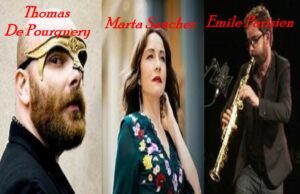 A Salt Peanuts Marta Sanchez, Thomas De Pourquery e Emile Parisien Marta Sanchez, Thomas De Pourquery e Emile Parisien