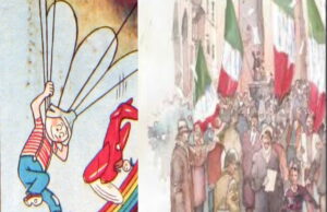 I fumetti planano sulla lotta della resistenza