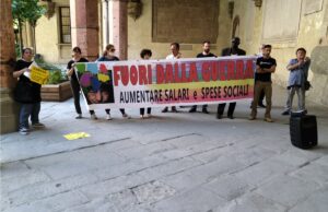 Il 20 maggio lo sciopero generale dei sindacati di base contro la guerra Sciopero