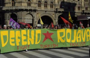 In piazza a Bologna la solidarietà al popolo curdo contro Erdogan Popolo curdo