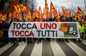 Piacenza, domiciliari o misure restrittive per otto sindacalisti tra Usb e Si Cobas Sindacalisti
