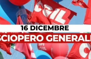 «Legge di bilancio iniqua», lo sciopero generale di Cgil e Uil Sciopero generale