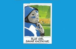 La figurina solidale dedicata alla “Blue Girl” iraniana, simbolo della lotta delle donne donne
