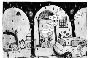 Fumettisti e senza dimora raccontano per immagini la vita sotto i portici di Bologna bologna