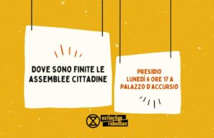 «Dov’è finita l’assemblea per il clima?», Extinction Rebellion incalza il Comune di Bologna Assemblea per il clima
