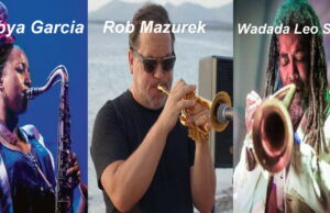 A Salt Peanuts Rob Mazurek, Wadada Leo Smith e Nubya Garcia Rob Mazurek, Wadada Leo Smith e Nubya Garcia