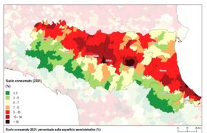 Ecco come la legge urbanistica dell’Emilia-Romagna ha favorito il consumo di suolo Consumo di suolo