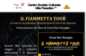 “Il Fiammetta Tour”: a Villa Paradiso la storia di Cinzia Neri Ravaglia fiammetta tour