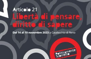 Torna Politicamente Scorretto e celebra la libertà l’articolo 21 Politicamente Scorretto