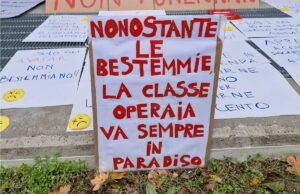 Licenziato per una bestemmia, secondo giorno di sciopero alla Covisian Bestemmia