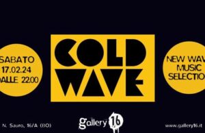 Un’eclettica settimana musicale al Gallery16: DJset dal reggae al jazz, dalla disco all’electro boogie.