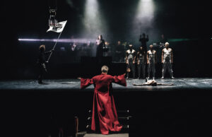 Santa Giovanna dei Macelli ideata da ErosAntEros con i Laibach prima assoluta a Bologna