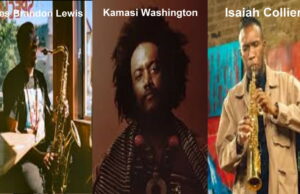 A Salt Peanuts Kamasi Washington, James Brandon Lewis, Isaiah Collier Kamasi Washington, James Brandon Lewis, Isaiah Collier