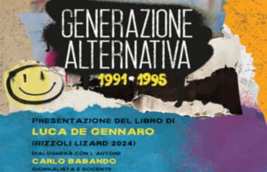Il Parri presenta “Generazione alternativa 1991-1995” di Luca De Gennaro