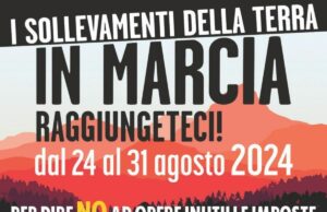 I Sollevamenti della Terra, torna la marcia contro le opere inutili con un percorso inverso Sollevamenti della Terra