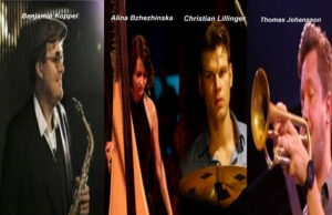 A Salt Peanuts Scheen Jazzorkester & Cortex, Stemeseder Lillinger Quartet, Alina Bzhezhinska & Tony Kofi, Benjamin Koppel, Brian Blade & Anders Koppel