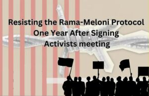 Albania, la protesta antirazzista ad un anno dalla sigla dell’accordo di Meloni Albania
