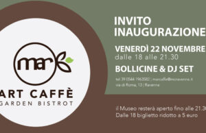 Mar Art Caffè Garden Bistrot: un nuovo punto di ristoro e arte a Ravenna. Inaugurazione il 22 novembre