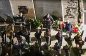 Acca Larentia, nel giorno della parata neofascista le conferme dei rapporti con Fdi Acca Larentia