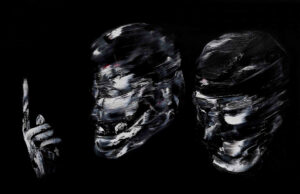 La resistenza, Aldo Mondino e Lorenzo Puglisi in mostra all’Istituto Parri per ArtCity 2025 Lorenzo Puglisi - Il Grande Sacrificio, 2019, oil on poplar panel, 205x605cm detail