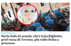 La destra all’attacco dell’insegnante precaria perché attivista Insegnante precaria