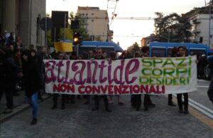 Gli spazi che furono di Atlantide, murati per un decennio, all’Ordine degli architetti: è polemica Atlantide