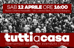 #tuttiacasa Un Appello per un Nuovo Percorso di Giustizia Sociale e Pace al Nosadella il 12 aprile