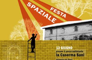 Una “festa spaziale” per salvare la Caserma Sani e gli spazi pubblici Caserma Sani