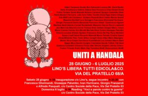 RiArt, da Lino’s Edicola i vignettisti “uniti a Handala” per la Palestina Handala