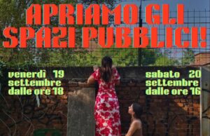 Le Resistenze Spaziali alla caserma Sani contro la speculazione sugli spazi pubblici Caserma Sani