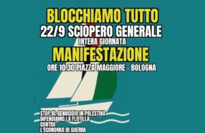 «Blocchiamo tutto», lunedì lo sciopero generale contro il genocidio a Gaza Sciopero generale