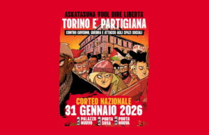 A Torino il corteo nato dallo sgombero dell’Askatasuna per costruire l’alternativa Askatasuna
