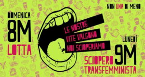 L’8 marzo (e il 9) di Non Una di Meno a Bologna 8 marzo