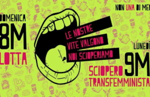 L’8 marzo (e il 9) di Non Una di Meno a Bologna 8 marzo