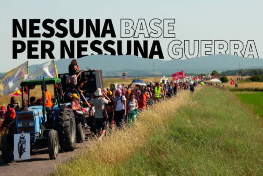 A Pisa e Livorno il 25 aprile è antimilitarista: un corteo verso la base di Camp Darby Antimilitarista