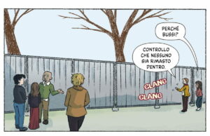 “Quel che resta del parco”: un fumetto racconta la protesta al Pilastro Quel che resta del parco