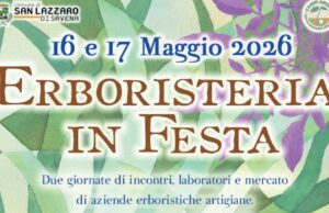 ERBORISTERIA IN FESTA: a San Lazzaro il 16 e il 17 maggio