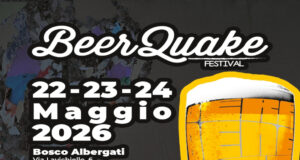 BeerQuake 2026, a Bosco Albergati tre giorni di birra artigianale, musica e solidarietà